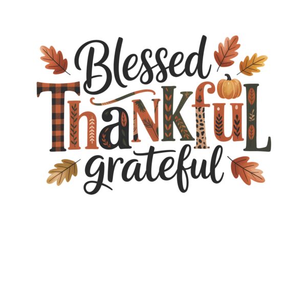 Blessed Thankful Grateful Thanksgiving Thumbnail