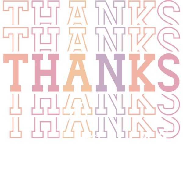 Thanks Giving Gradient Thumbnail